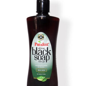 Paridox Aloe Vera black soap gel