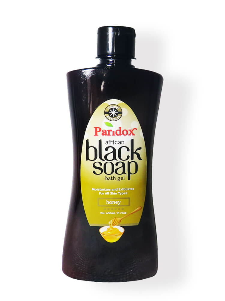 Paridox honey black soap gel