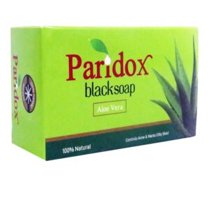 Paridox Aloe Vera Black Bar Soap