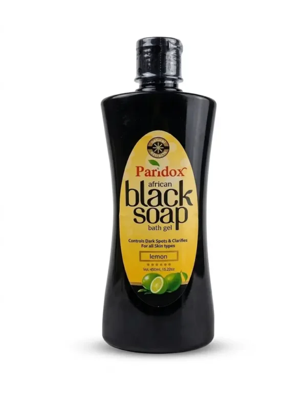 African Black Soap Lemon Shower Gel