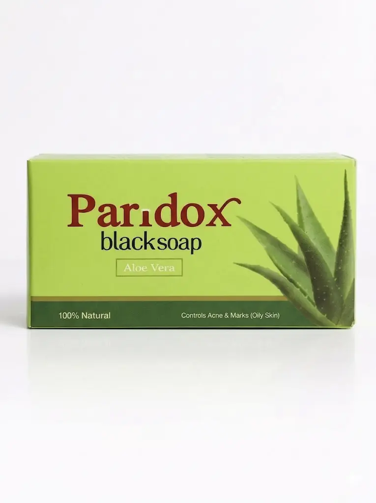 African Black Soap Tablet with Aloe Vera