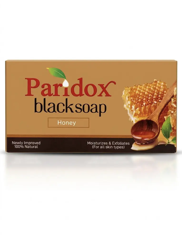 African Black Soap Tablet with Honey
