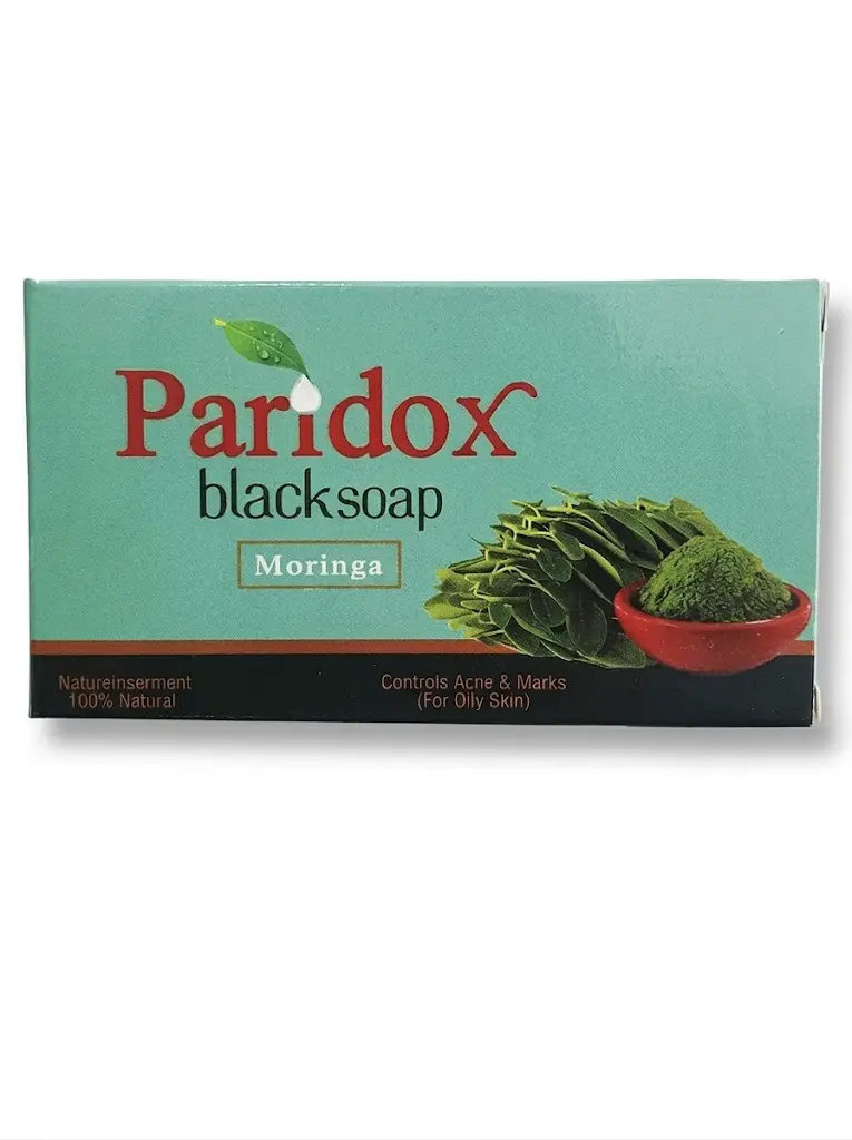 African Black Soap Moringa-Tablet.