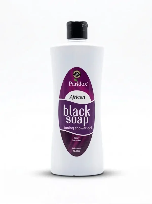 black soap toning gel